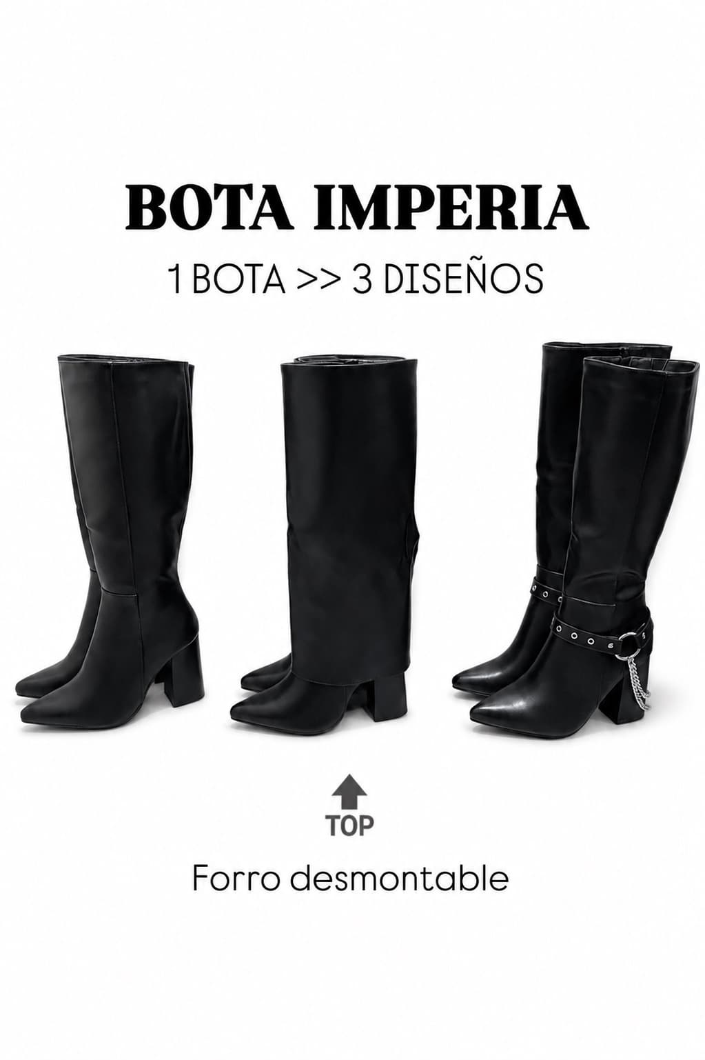 BOTA IMPERIA 3 EN 1